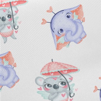 Valentine&#39;s Day Elephant A Twill
