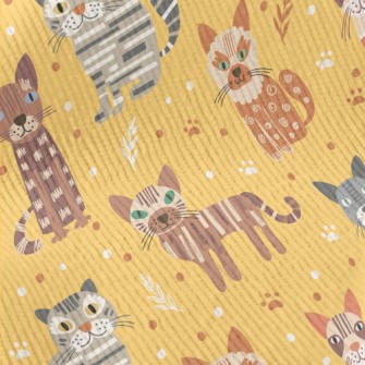 Funny Graffiti Cat Standard Corduroy