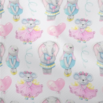 Hand Drawn Girly Animals Dobby