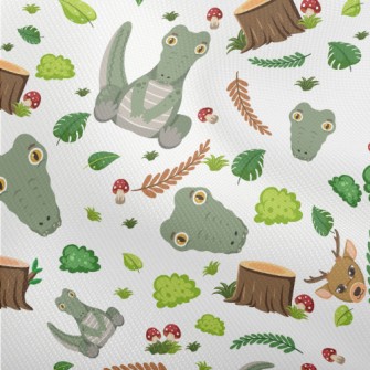 Cartoon Forest Crocodile Dobby