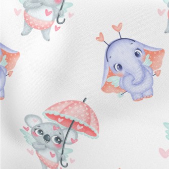 Valentine&#39;s Day Elephant A Stretch Ponte
