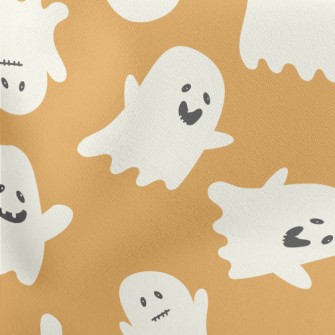 Happy Doodle Ghost Stretch Ponte