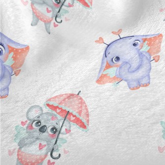 Valentine&#39;s Day Elephant A Minky