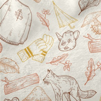 Hand Drawn Harvest Festival El Minky