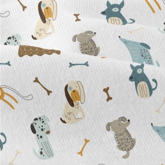 Hand Drawn Pet Dog Modern Jersey