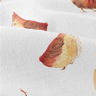 Watercolor Hand Drawn Hen Modern Jersey