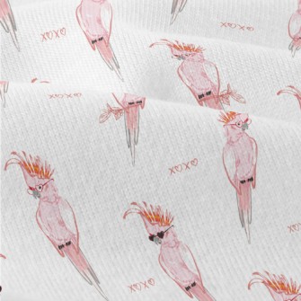 Trendy Pink Parrot Modern Jersey