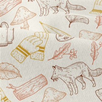 Hand Drawn Harvest Festival El Modern Jersey