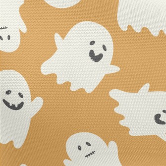 Happy Doodle Ghost Pongee