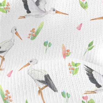 Birds And Plants Stretch Jersey