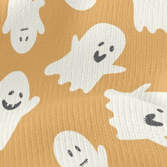Happy Doodle Ghost Stretch Jersey