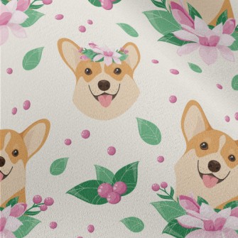 Happy Smiling Shiba Inu Chiffon
