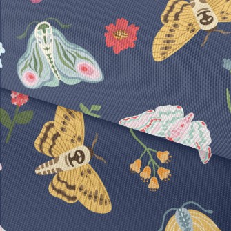 Artistic Doodle Butterfly Waterproof Oxford