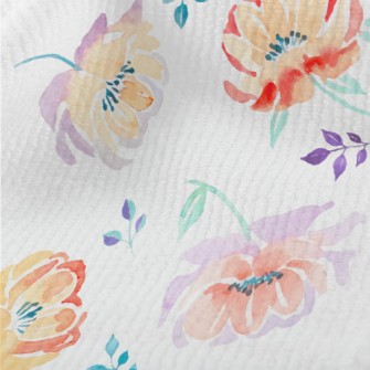 Colorful Watercolor Roses Terry