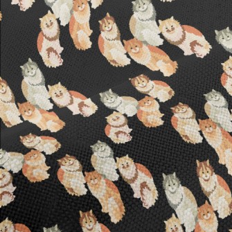 Exquisite Cat Graffiti Performance Linen