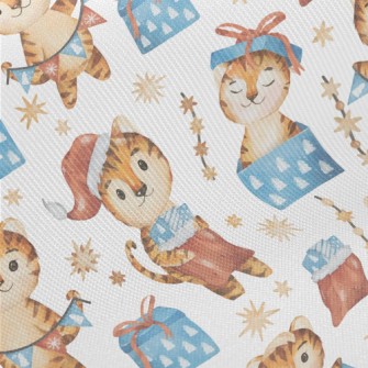 Merry Christmas Little Tiger Twill