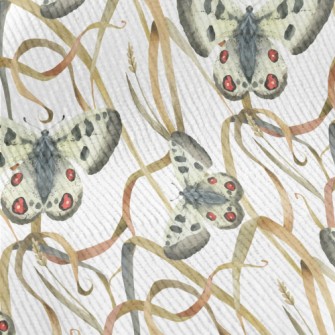 Watercolor Meadow Butterfly Standard Corduroy