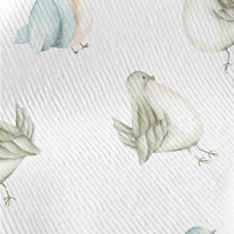 Cute Watercolor Bird Standard Corduroy