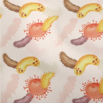 Hand Drawn Colorful Bacteria Dobby