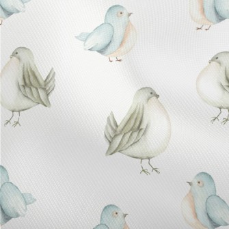 Cute Watercolor Bird Dobby