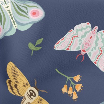 Artistic Doodle Butterfly Stretch Ponte