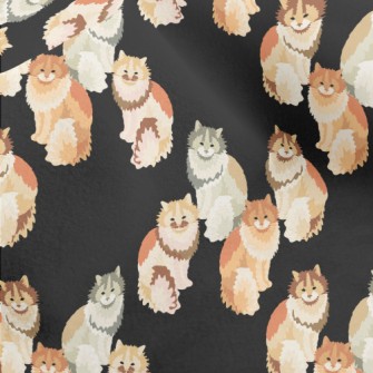 Exquisite Cat Graffiti Micro Fleece