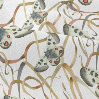 Watercolor Meadow Butterfly Modern Jersey