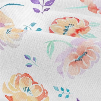 Colorful Watercolor Roses Modern Jersey