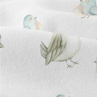 Cute Watercolor Bird Modern Jersey