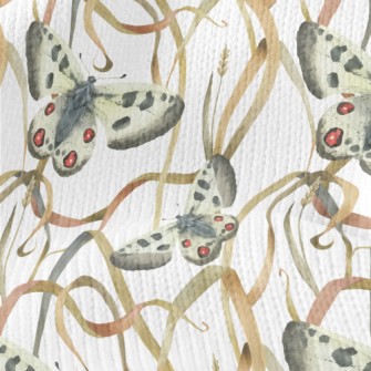 Watercolor Meadow Butterfly Stretch Jersey