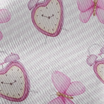 Watercolor Butterfly Alarm Clo Standard Corduroy