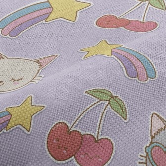 Love Glasses Cat Performance Linen