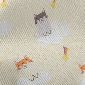 Meteor Cloud Cat Standard Corduroy