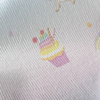 Fantasy Gradient Unicorn Standard Corduroy