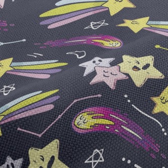 Winking Emoticon Shooting Star Performance Linen