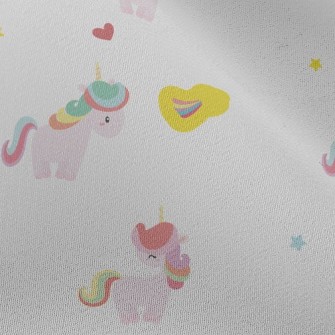 Cute Unicorn Chiffon