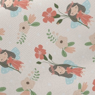 Shy Flower Fairy Twill