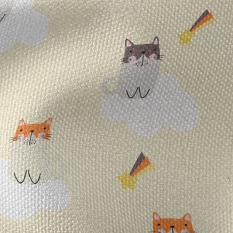 Meteor Cloud Cat Waterproof Canvas