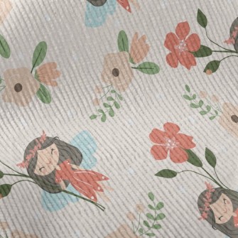 Shy Flower Fairy Standard Corduroy