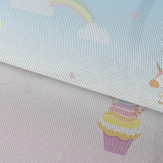 Fantasy Gradient Unicorn Waterproof Oxford