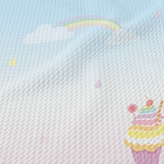 Fantasy Gradient Unicorn Birdseye Piqué