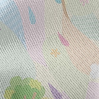 Fairy Tale Umbrella Bird Standard Corduroy