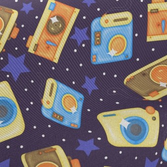 Retro Nostalgic Camera Twill