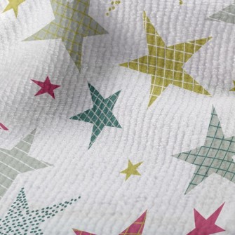 Plaid Dotted With Stars Terry