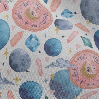 Mysterious Cosmic Gem Chiffon