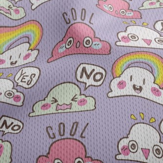 Conversation Mode Cloud Athletic Mesh Flat Back