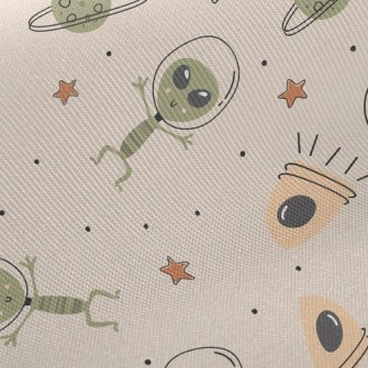 Tricky Space Aliens Twill