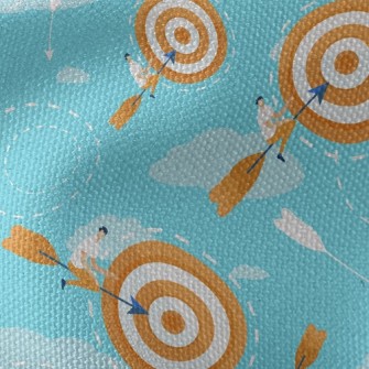 Target Arrow Man Waterproof Canvas