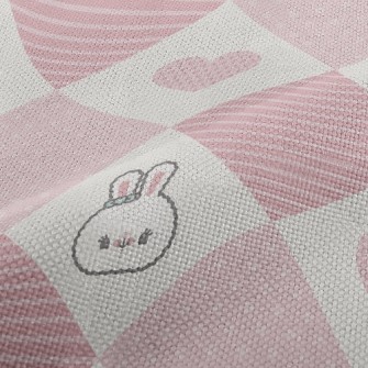 Plaid Love Rabbit Performance Linen