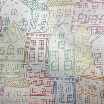 Colorful Sketch Houses Dobby